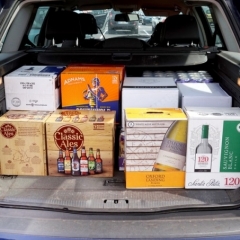 Igaunijā plāno pastiprināt cīņu pret alkohola ievešanu no Latvijas