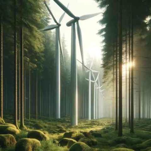 Lieta par ekskluzīvu tiesību piešķiršanu vēja parkiem mežos