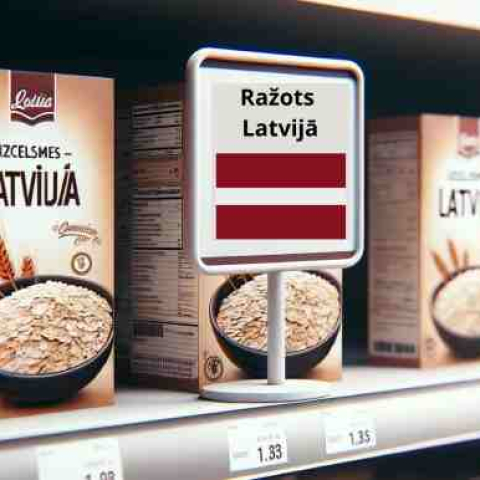 Pārtikas preču cenu zīmēs jānorāda produkta ražotājvalsts