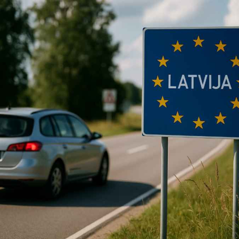 Šķērsojot ES robežu ar automašīnu, būs jāreģistrējas rindā elektroniski